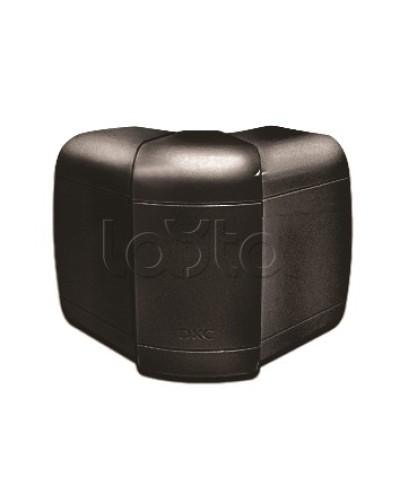 Угол внешний 110х50 мм, измен. черный DKC 01052A в Королеве Аксессуары для лотков Pintop.ru