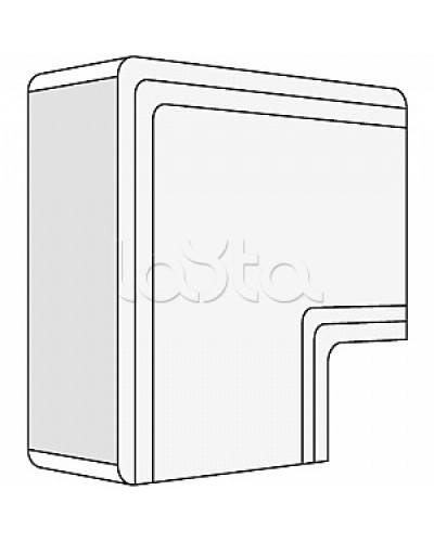 Угол плоский 150x60 NPAN DKC 01747 в Королеве Аксессуары для кабель-канала Pintop.ru