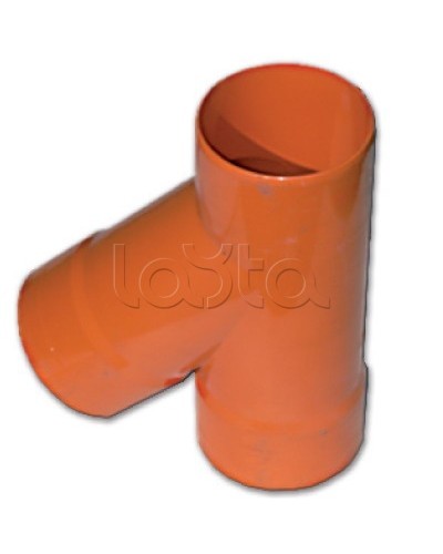 Тройник для двустенных труб одного диаметра ф63мм, 45°, полипропилен DKC 019063 в Королеве Повороты, муфты, тройники Pintop.ru