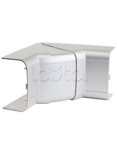 Угол внутренний 90х50 мм, изменяемый 70-120°, цвет серый металлик DKC 09551G в Королеве Аксессуары для кабель-канала Pintop.ru