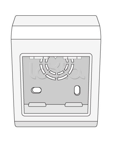 Коробка монтажная под 2 модуля BRAVA DKC 10034 в Королеве Распределительные коробки Pintop.ru