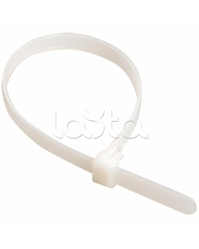 Хомут-стяжка нейлоновый, стандартный P6.6 12.5х850 белый DKC 25241 (100 шт/уп) в Королеве Стяжки-хомуты Pintop.ru