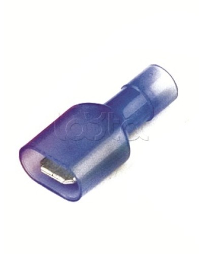 Наконечник плоский полностью изолир. (вилка) 1,5-2,5 кв.мм 6,3х0,8 мм (РППИ-П) DKC 2B22TP в Королеве Крепежные изделия Pintop.ru