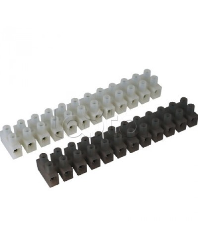 Клемник полипропилен черный, 12р,450V, 24A, 4 мм.кв DKC 43212PL/R в Королеве Клеммные колодки Pintop.ru