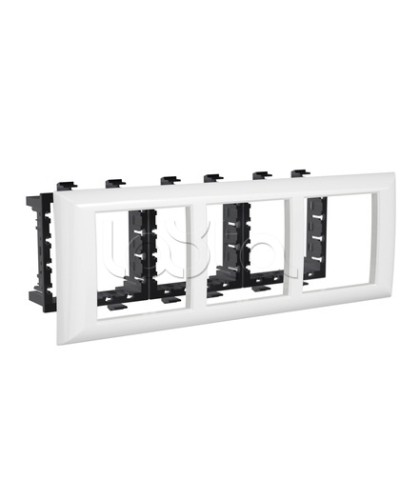 Рамка-суппорт Avanti белый для In-liner Front, 6 мод. DKC 4400916 в Королеве Аксессуары для лотков Pintop.ru
