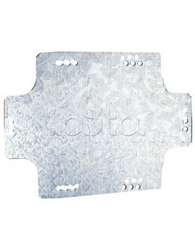 Монтажная пластина из оцинк. стали 270х198х1,5мм, для коробок 300х220мм DKC (59608) в Королеве Крепежные изделия Pintop.ru