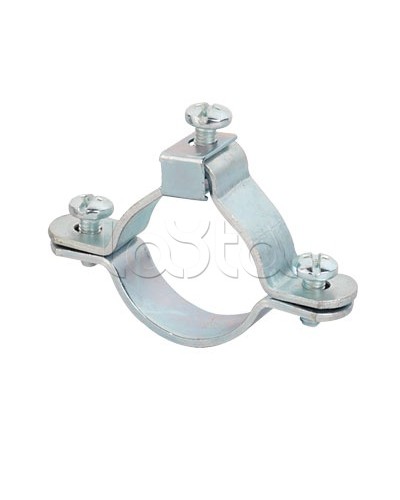 Хомут заземления для труб 20-1/2 мм, оцинкованная сталь DKC 6042-20 в Королеве Стяжки-хомуты Pintop.ru