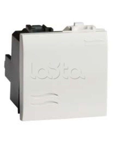 Выключатель типа кнопка, белый, 2мод. DKC 76022B в Королеве Аксессуары для стоек и шкафов Pintop.ru