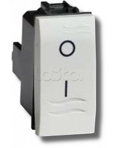 Выключатель двухполюсный белый 1 мод в Королеве Аксессуары для стоек и шкафов Pintop.ru