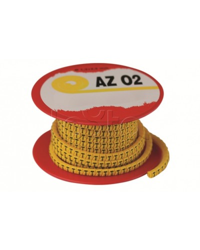 Колечко маркировочное 1, 4-8мм. черное на желтом DKC AZS401BY в Королеве Крепежные изделия Pintop.ru