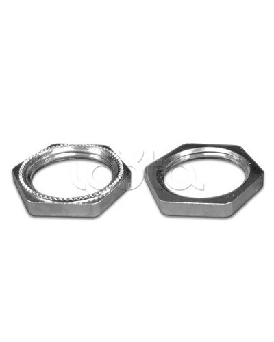 Гайка М40х1,5, полиамид, цвет черный DKC PAGM40N в Королеве Крепеж Pintop.ru