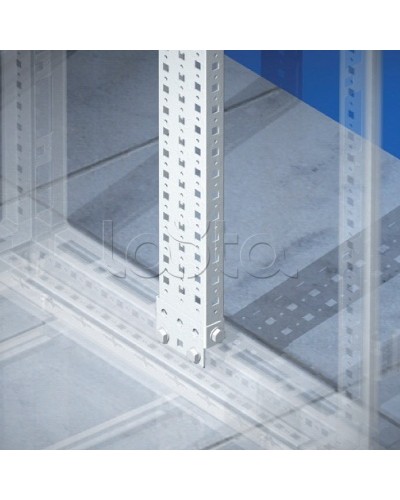 Рейки вертикальные, широкая, для шкафов CQE В=1800мм, 1 упаковка - 2шт. DKC R5PDV18 в Королеве Аксессуары для стоек и шкафов Pintop.ru