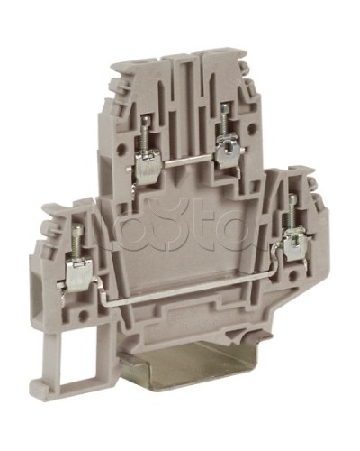 Зажим клеммный проходной 2.5 кв.мм DKC ZDB100GR в Королеве Клеммные колодки Pintop.ru