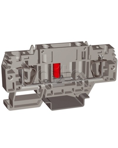 Зажим HSCB.4GR, тестовый с разъединителем, серый , 4 кв.мм DKC ZHB100GR в Королеве Держатели, клипсы, скобы Pintop.ru
