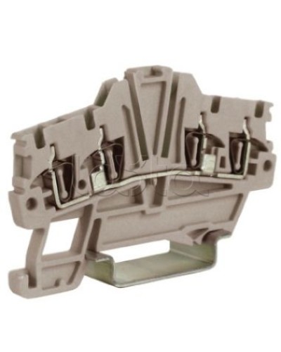 Зажим 1,5 кв.мм синий 2 ввод/2 вывода DKC ZHI420 в Королеве Держатели, клипсы, скобы Pintop.ru