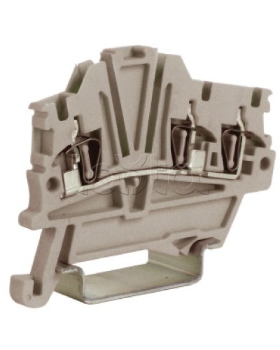 Зажим 1,5 кв.мм серый 1 ввод/2 вывода DKC ZHM410GR в Королеве Держатели, клипсы, скобы Pintop.ru