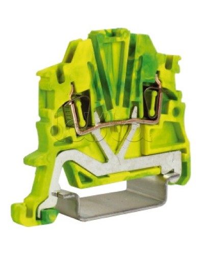 Зажим для заземления, 1,5 кв.мм желто-зеленый DKC ZHT400 в Королеве Держатели, клипсы, скобы Pintop.ru