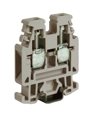 Зажим 4 кв.мм серый DKC ZRP300GR в Королеве Крепежные изделия Pintop.ru