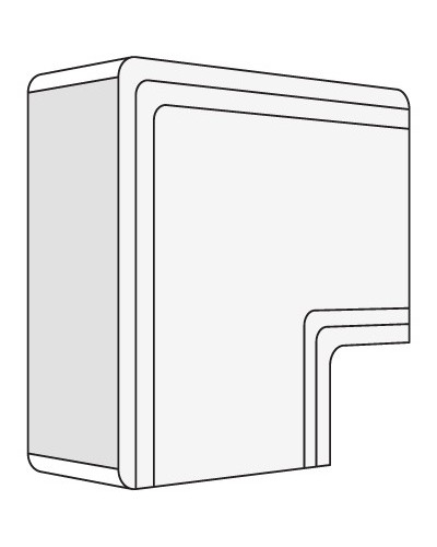 Угол плоский NPAN 60x40 мм DKC 01739 в Королеве Аксессуары для кабель-канала Pintop.ru