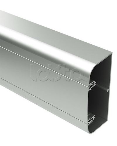 Кабель-канал алюминиевый 90х50 мм (с 1 крышкой), цвет серебристый металлик DKC (09599) в Королеве Кабель-канал Pintop.ru