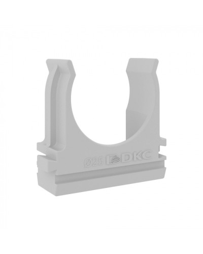 Держатель с защелкой, д.25мм DKC (51025R) в Королеве Держатели, клипсы, скобы Pintop.ru