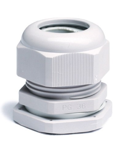 Зажим кабельный с контргайкой, IP68, PG7, д.3 - 6.5 мм DKC 52500 в Королеве Клеммные колодки Pintop.ru