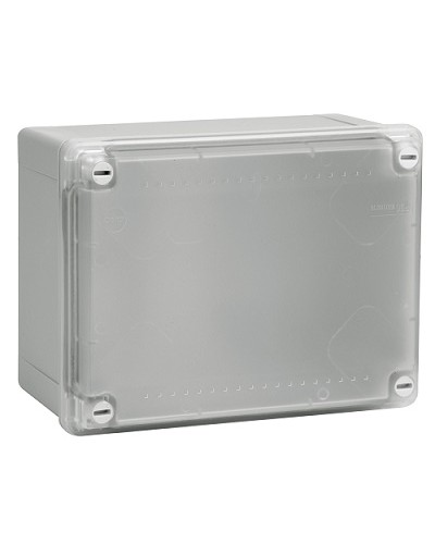 Коробка ответвит. с гладкими стенками, прозрачная, IP56, 240х190х90 мм DKC 54220 в Королеве Распределительные коробки Pintop.ru