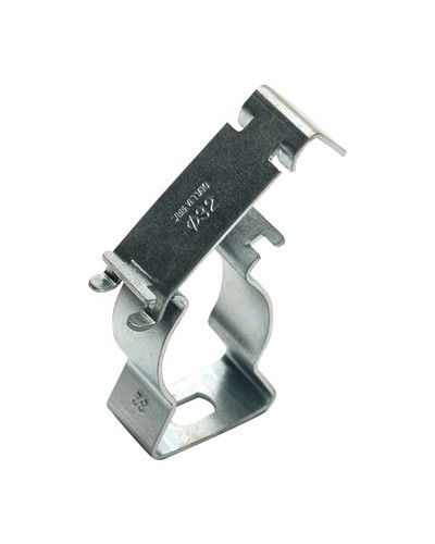 Держатель с крышкой быстрой фиксации для металлорукава Dнар=25 мм6044-A25ДКС в Королеве Держатели, клипсы, скобы Pintop.ru