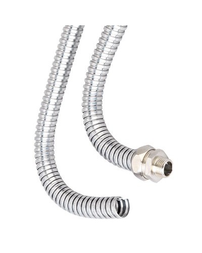 Металлорукав из оц.стали DN 12мм, Dвн 12,0 мм, Dнар 15,0 мм, IP40, 50м DKC (667R1215) в Королеве Металлорукав Pintop.ru