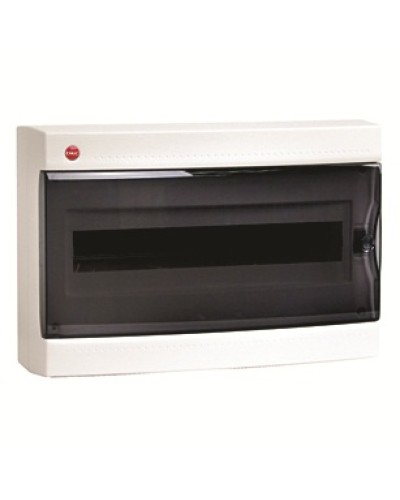 Щиток настенный-18з проз/дв IP40 бел +2 клем.бл ДКС 84918 в Королеве Боксы для автоматов Pintop.ru