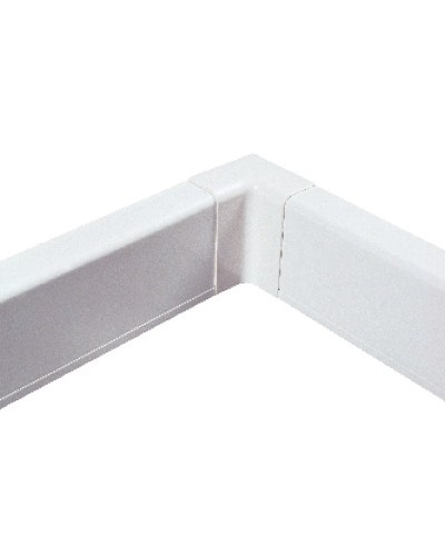 Угол внутренний для плинтусного короба 100х40 мм белый DKC AIR10042 в Королеве Аксессуары для кабель-канала Pintop.ru