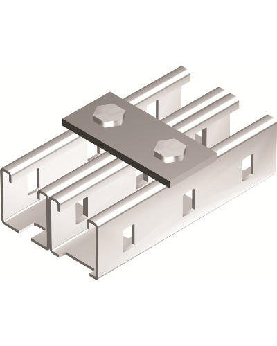 Пластина соединительная, длина 90 мм, 2отв., горячеоцинкованная DKC BMD1011HDZ в Королеве Аксессуары для лотков Pintop.ru