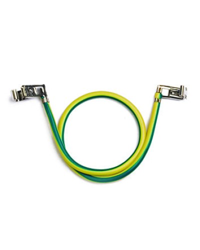 Провод заземления с клеммами для соединения основания и крышки короба, 300 мм DKC (E0001BC) в Королеве Аксессуары для кабель-канала Pintop.ru