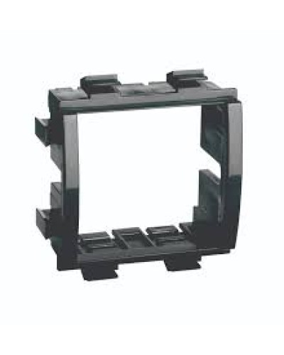 Каркас под 2 модуля Brava, чёрный DKC (F0000MB) в Королеве Блоки розеток Pintop.ru