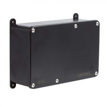 Коробка индустриальная 203х128х69 мм, IP68 с гладкими стенками, черная DKC P68M4017