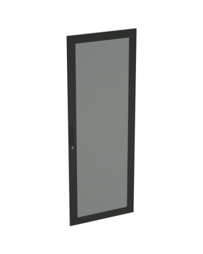 Дверь перфорированная одностворчатая для IT-CQE 2000 x 800 RAL9005 DKC R5ITCPRMM2080B в Королеве Аксессуары для стоек и шкафов Pintop.ru