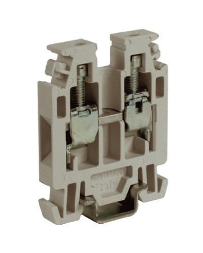 Зажим 2,5 кв.мм серый DKC ZRN500GR в Королеве Крепежные изделия Pintop.ru