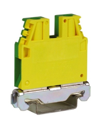 TEC.6/O, зажим для заземления желт.зелен 6 кв.мм DKC (ZTO120) в Королеве Держатели, клипсы, скобы Pintop.ru