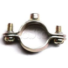 Хомут стальной с внутренней резьбой М6 д.25-26 мм ДКС 58026