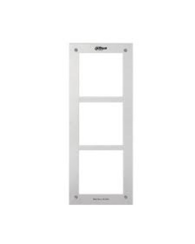 Рамка металическая для 3 модулей Dahua VTOF003 в Королеве Дополнительное оборудование для СКУД Pintop.ru