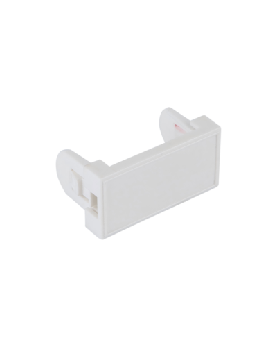 Заглушка 22,5х45 мм на 1 модуль, белый Datarex (DR-513410) в Королеве Розетки компьютерные и телефонные Pintop.ru