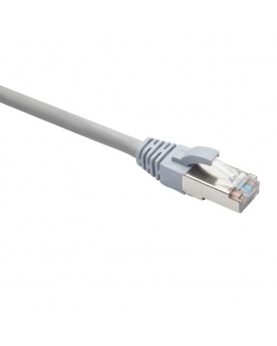 Шнур коммутационный F/UTP категория 5e LSZH нг(А)-HF 1,0 м, серый Datarex DR-191007 в Королеве Патчкорды (медные) Pintop.ru