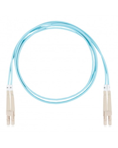 Шнур оптический коммутационный (патч-корд), LC-LC, дуплекс (duplex) OM3, нг(А)-HF, бирюзовый, 2,0 м Datarex DR-220063 в Королеве Патч-корды и пигтейлы Pintop.ru