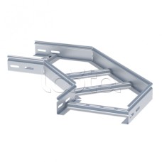 Угол 90 град. горизонтальный для лестничного лотка 100x400 мм HDZ EKF (glt90100400-HDZ)