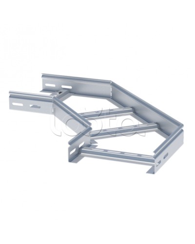 Угол 90 град. горизонтальный для лестничного лотка 100x500 мм EKF (glt90100500) в Королеве Аксессуары для лотков Pintop.ru