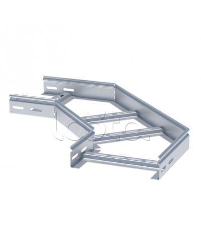 Угол 90 град. горизонтальный для лестничного лотка 50x100мм EKF (glt9050100) в Королеве Аксессуары для лотков Pintop.ru