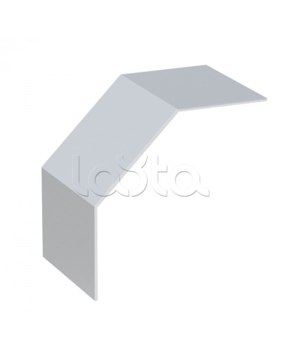 Крышка на угол 90 градусов верт. внеш. лестн. усиленная 150x300 мм (2 мм) HDZ EKF (kvoltp90150300-2-HDZ) в Королеве Аксессуары для лотков Pintop.ru