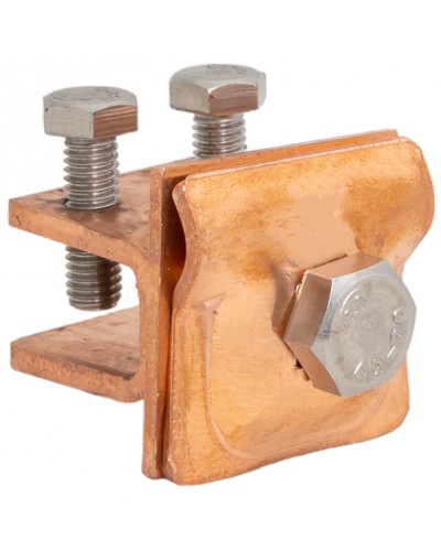 Держатель фальцевый, скручиваемый 3мм, Cu EKF PROxima (lp-33396-cu) в Королеве Электротехническое оборудование Pintop.ru