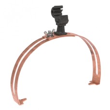 Держатель коньковый регулируемый большой с пластиковым фиксатором 230-350мм Cu EKF PROxima (lp-42310-cu)