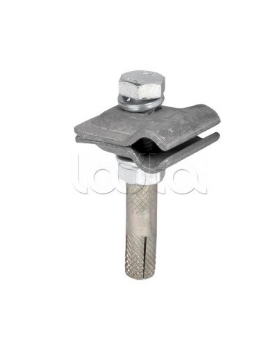 Зажим прута унив. малый 51510 HZ (30x30мм) с анкером EKF PROxima (lp-51511) в Королеве Крепежные изделия Pintop.ru